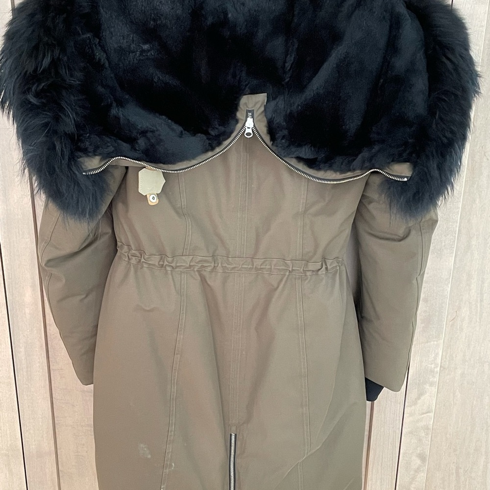 Size small Mackage winter jacket, forest green.